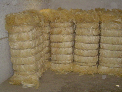 Natural fibres - baled sisal fibre in Brazil