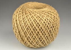 ball of hessian twine or string
